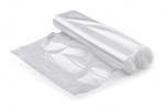 SAC POUBELLE 50L TRANSPARENT PEBD 25 MC - DIM. 680X770 carton 8 rlx de 25 sacs = 200