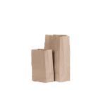 SACS PAPIER KRAFT 6L X250 ECRU 6L - 70GR CARTON DE 250 SACS