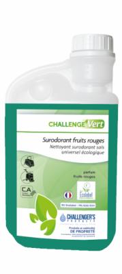 SURODORANT FRUITS ROUGE 1L DOS Challenge'Vert -ECOLABEL